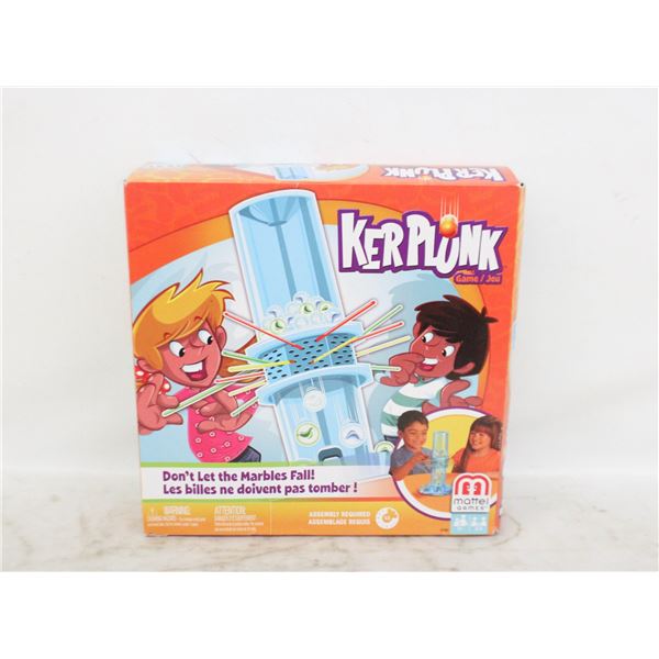NEW KERPLUNK KIDS GAME