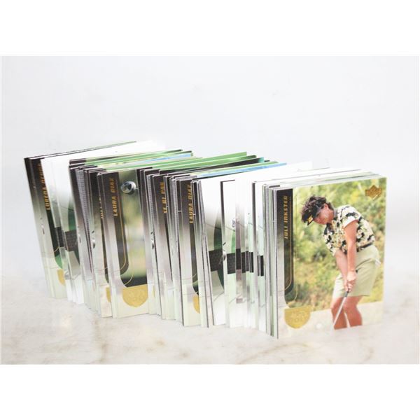 WOMENS UPPERDECK GULF CARDS APPROX 130 CARDS