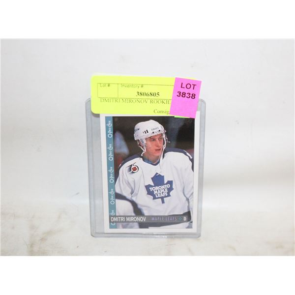 DMITRI MIRONOV ROOKIE OPC