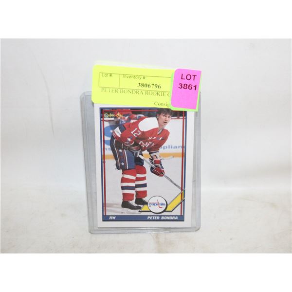 PETER BONDRA ROOKIE OPC
