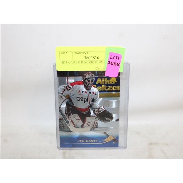 JIM CAREY ROOKIE PINNACLE