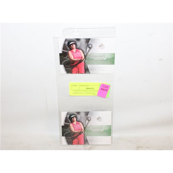 2 NANCY LOPEZ LEGENDS OF THE FAIRWAYS UPPERDECK
