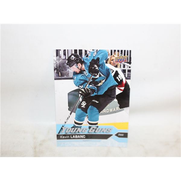 KEVIN LEBLANC ROOKIE YOUNG GUNS UPPERDECK