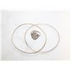 Image 1 : 18G .925 BRACELET AND RING SIZE 7