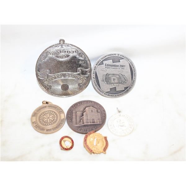 ASSORTED AWARD METALS