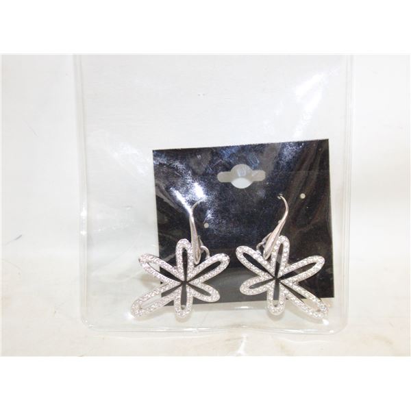SWAROVSKI PLATINUM EARRING