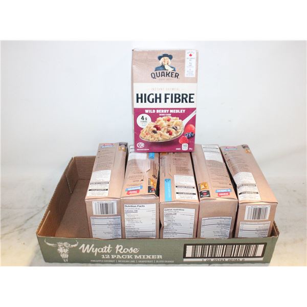 (6) QUAKER WILD BERRY OATMEAL(APRIL 2026)