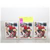 Image 1 : 3X JIM WAITE STAR ROOKIES GOAL TENDER UPPER DECK