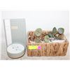 Image 1 : EUCALYPTUS GIFT SET IN BASKET- NEW