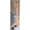 Image 1 : 4 VINTAGE HOCKEY STICKS