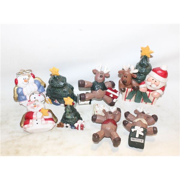 VINTAGE "EDDIE WALKER" CHRISTMAS FIGURES