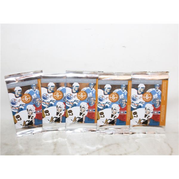 5 SEALED HOCKEY POST OFFICE STAMP PACKS