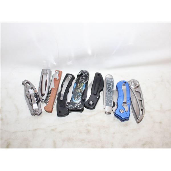 LOT OF ASSORTED KNIVES