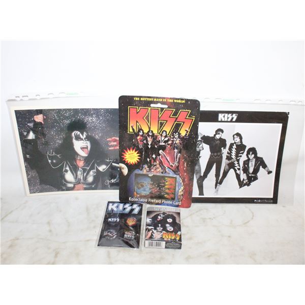 LOT OF KISS MUSIC ITEMS