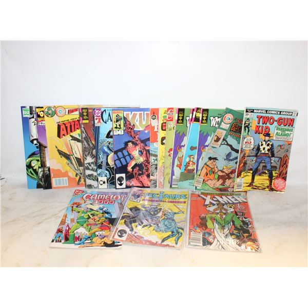 LOT OF VINTAGE COMIC BOOKS