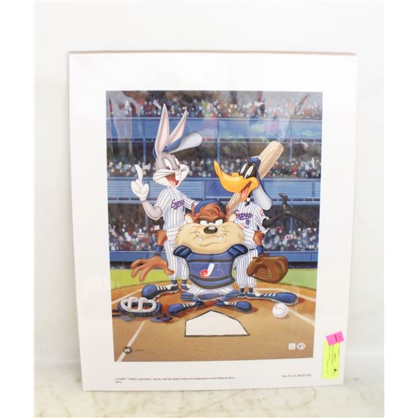 "AT THE PLATE (EXPOS)" NUMBERED LIMITED