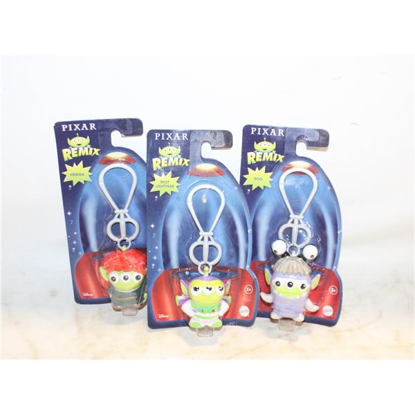 (3) NEW SEALED DISNEY PIXAR REMIX ALIEN