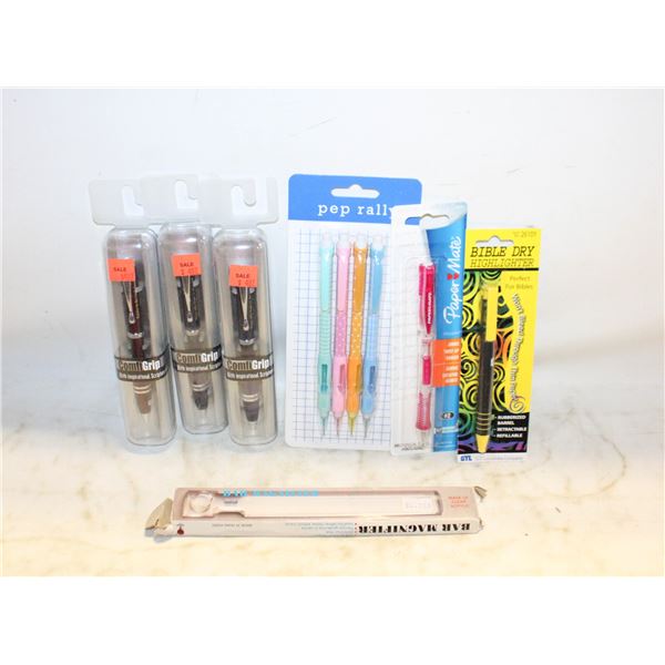 OFFICE SUPPLIES- NEW- BOX LOT ASSORTED