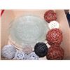 Image 1 : GLASS SERVING PLATES/PLATTERS/MISC- ASSORTED