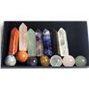 Image 1 : 14) LOT OF 14 PCS OF NATURAL CHAKRA