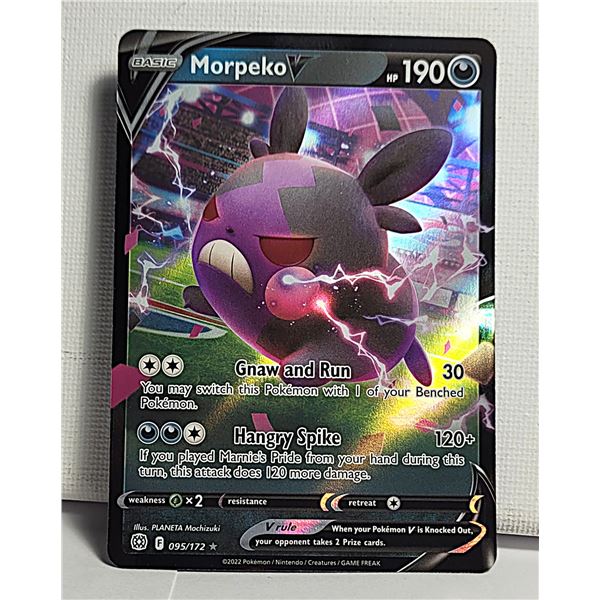 4) MORPEKO HALOFOIL POKEMON 2022