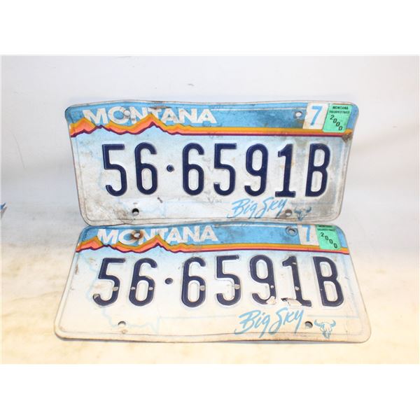 MONTANA MATCHING PLATES