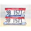 Image 1 : IDAHO MATCHING PLATES