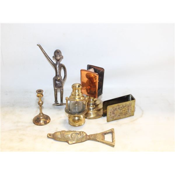 ESTATE BRASS MINIATURES INCLUDES