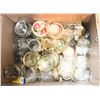 Image 1 : CANNING JARS- BOX LOT ASSORTED