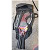 Image 1 : BAG WITH 4 TENNIS RACKETS