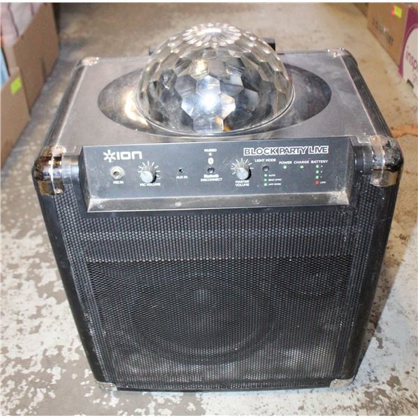 ION BLOCK PARTY SPEAKER