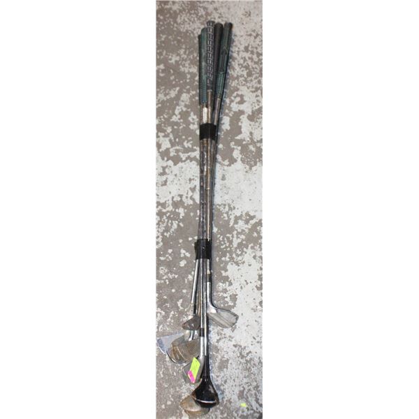 LOT OF ASSTD GOLF CLUBS