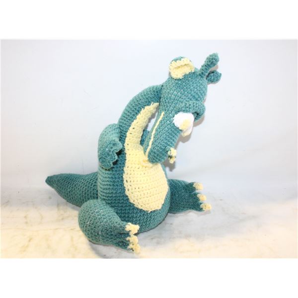 HANDMADE CROCHET/KNITTED DRAGON