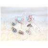 Image 1 : 5 WADE TEA VINTAGE FIGURINES & 2 RED ROSE