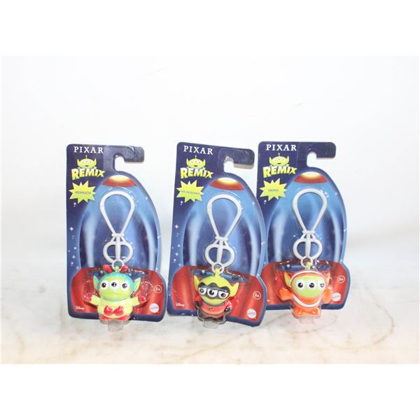 (3) NEW SEALED DISNEY PIXAR REMIX ALIEN