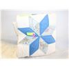 Image 1 : NEW HOME-MADE 8-POINT STAR QUILT,