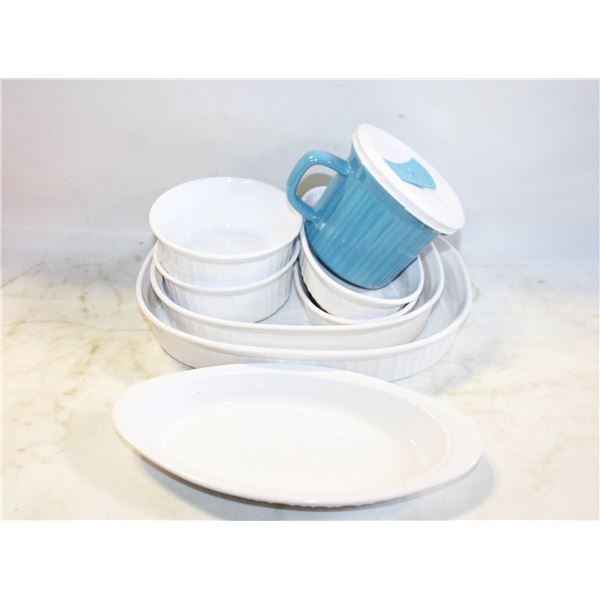 CORNINGWARE- ASSORTED LOT