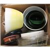 Image 1 : YARD & GARDEN PLANT POTS- BOX LOT ASSORTED