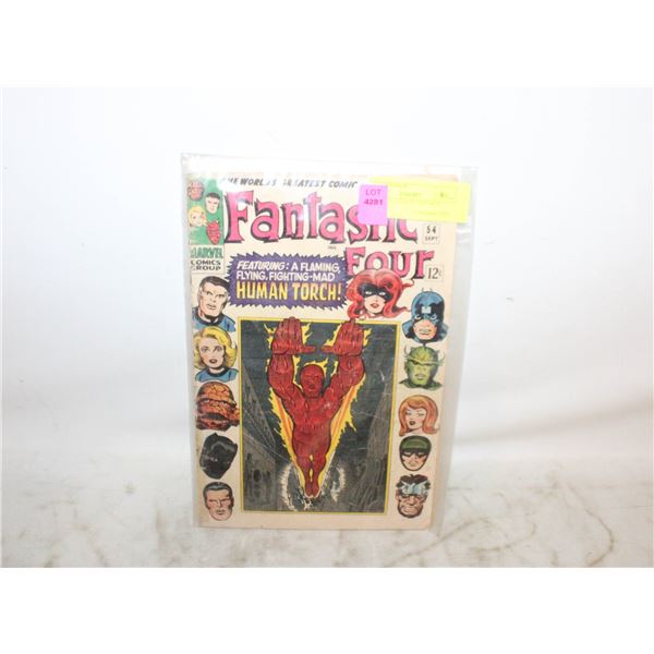 FANTASTIC 4 #54 12 CENT 60’S CLASSIC