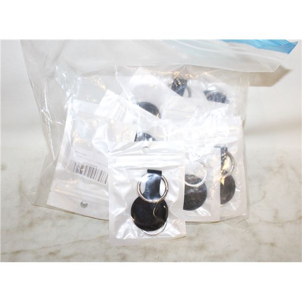 BAG OF AIRTAG HOLDER KEYCHAINS