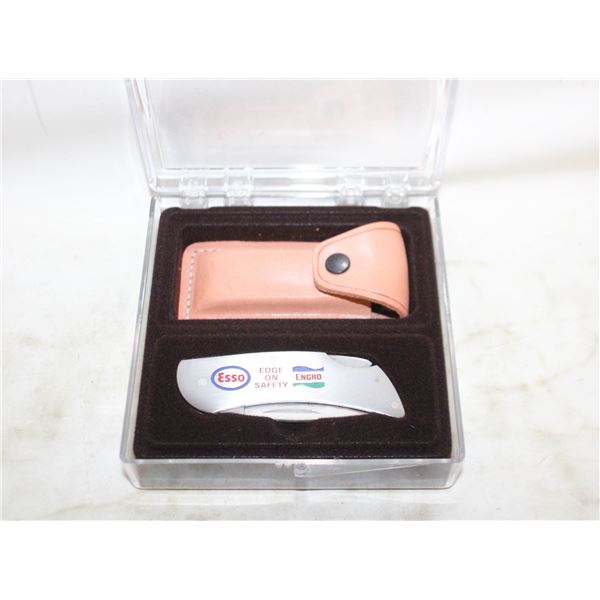 VINTAGE ZIPPOE/ESSO UTILITY KNIFE GIFT SET- NEW