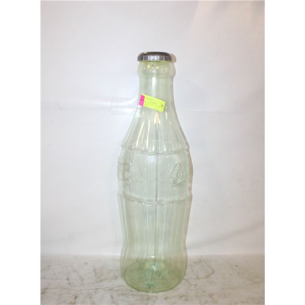 2 FOOT TALL COCA-COLA BOTTLE COIN BANK