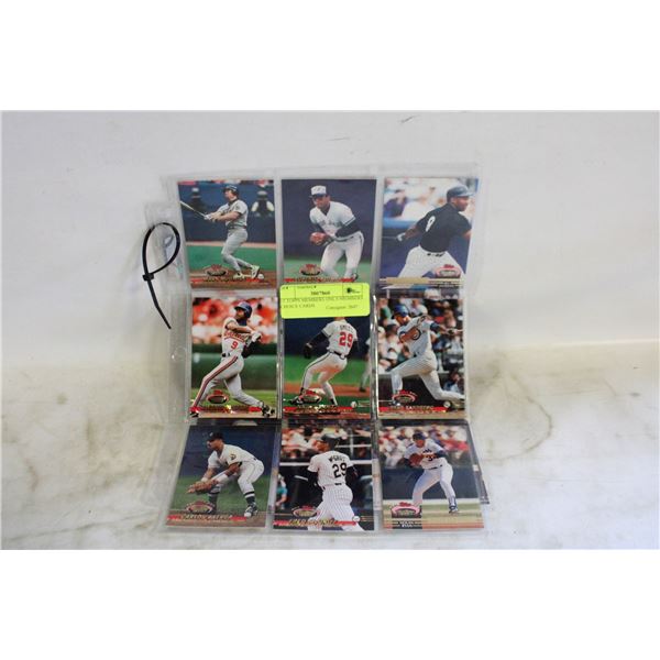 15 TOPPS MEMBERS ONLY/MEMBERS CHOICE CARDS