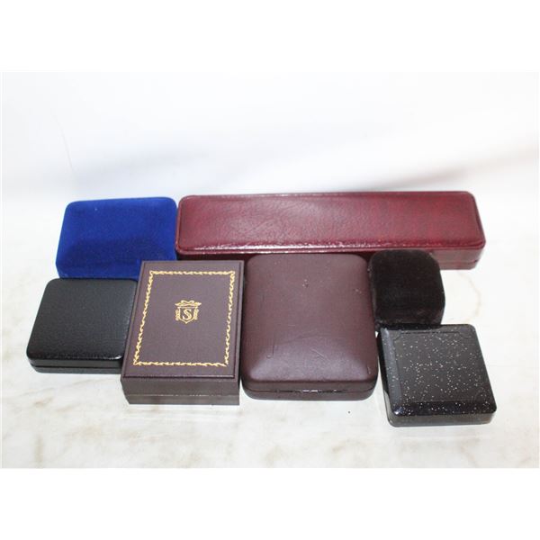 JEWELLERY & COIN BOXES- ASSORTED