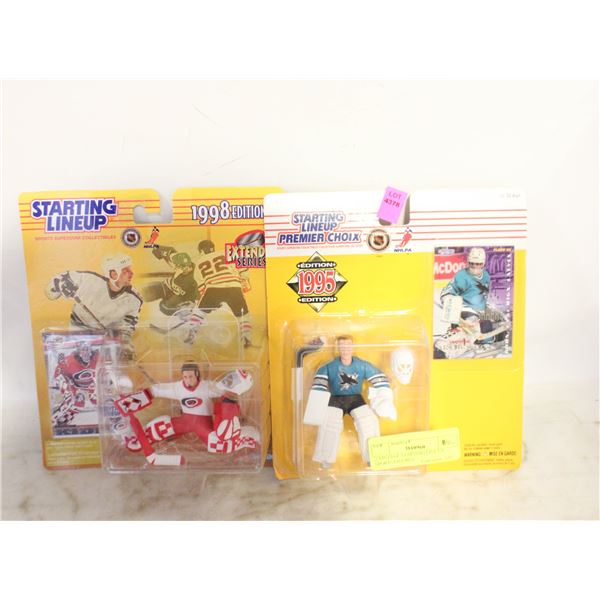 2 VINTAGE STARTING LINE UP SPORTS FIGURES