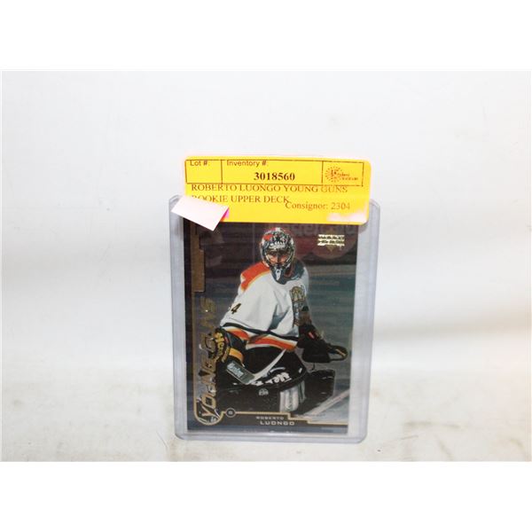 ROBERTO LUONGO YOUNG GUNS ROOKIE UPPER DECK