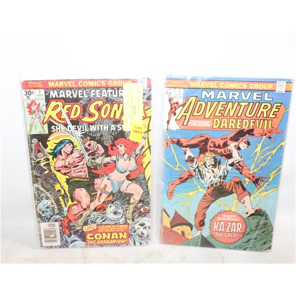 MARVEL FEATURE #7 & MARVEL ADVENTURE #3