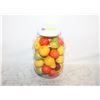 Image 1 : VINTAGE JAR & 37 VINTAGE ARTFICIAL FRUITS