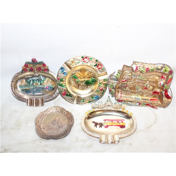 ASHTRAY COLLECTION METAL