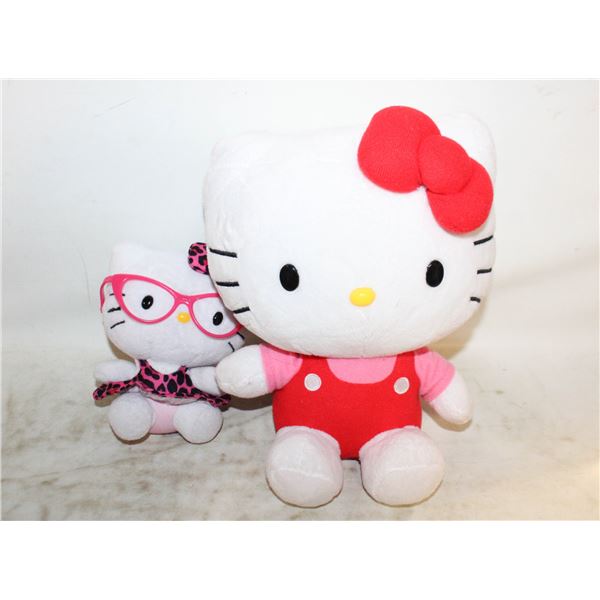 HELLO KITTY PLUSHES